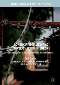Abbildung von: Consociationalism and Power-Sharing in Europe - Palgrave Macmillan