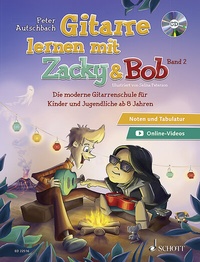 Abbildung von: Gitarre lernen mit Zacky und Bob - Schott Music