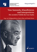 Cover: Vom Sammeln, Klassifizieren und Interpretieren - Schott Music
