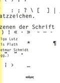 Cover: Satzzeichen - Kulturverlag Kadmos Berlin