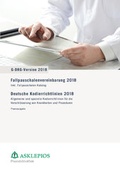 Cover: Fallpauschalen-Vereinbarung 2018/Deutsche Kodierrichtlinien 2018 - pictura Werbung
