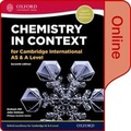 Cover: Chemistry in Context for Cambridge International AS & A Level Online Student Book - Oxford University Press