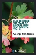 Cover: Fled Bricrend - Trieste Publishing