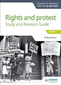 Cover: Access to History for the IB Diploma Rights and protest Study and Revision Guide - Hodder Education