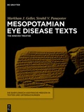 Cover: Mesopotamian Eye Disease Texts - De Gruyter