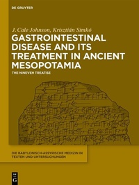 Abbildung von: Gastrointestinal Disease and Its Treatment in Ancient Mesopotamia - De Gruyter
