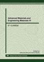 Cover: Advanced Materials and Engineering Materials VI - Trans Tech Publications Ltd