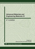 Cover: Advanced Materials and Engineering Materials VI - Trans Tech Publications Ltd