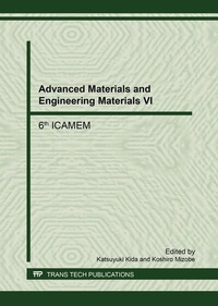 Enlarge image Cover: Advanced Materials and Engineering Materials VI - Trans Tech Publications Ltd