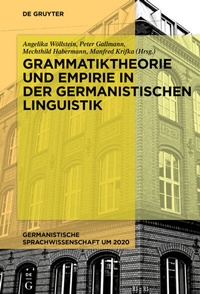 Abbildung von: Grammatiktheorie und Empirie in der germanistischen Linguistik - De Gruyter