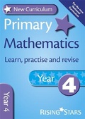 Cover: New Curriculum Primary Maths Learn, Practise and Revise Year 4 - Rising Stars UK Ltd