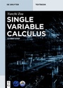 Cover: Single Variable Calculus - De Gruyter