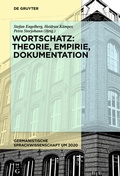 Cover: Wortschatz: Theorie, Empirie, Dokumentation - De Gruyter