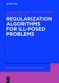 Cover: Regularization Algorithms for Ill-Posed Problems - De Gruyter