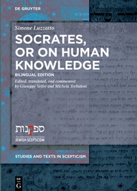 Enlarge image Cover: Socrates, or on Human Knowledge - De Gruyter