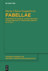 Enlarge image Cover: "Fabellae" - De Gruyter