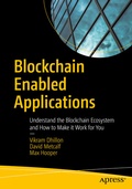 Cover: Blockchain Enabled Applications - APress