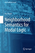 Cover: Neighborhood Semantics for Modal Logic - Springer