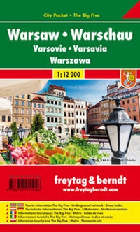 Abbildung von: Warschau, Stadtplan 1:12.000, City Pocket + The Big Five - Freytag-Berndt und ARTARIA