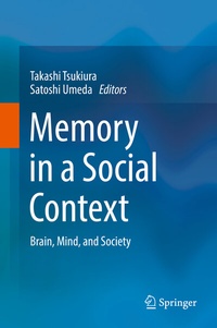 Abbildung von: Memory in a Social Context - Springer