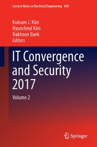 Enlarge image Cover: IT Convergence and Security 2017 - Springer