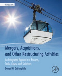 Abbildung von: Mergers, Acquisitions, and Other Restructuring Activities - Academic Press