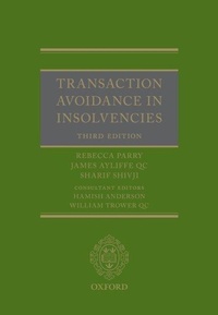 Abbildung von: Transaction Avoidance in Insolvencies - Oxford University Press