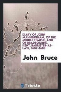 Enlarge image Cover: Diary of John Manningham - Trieste Publishing