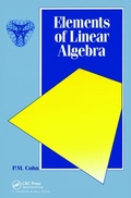 Cover: Elements of Linear Algebra - CRC Press
