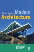 Cover: Conservation of Modern Architecture - Routledge