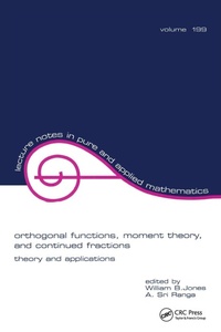 Enlarge image Cover: Orthogonal Functions - CRC Press