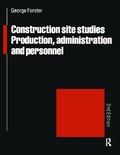 Cover: Construction Site Studies - Routledge