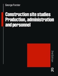 Enlarge image Cover: Construction Site Studies - Routledge