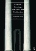Cover: Classical Readings on Culture and Civilization - Routledge