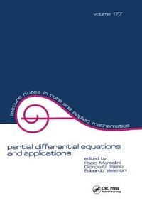 Enlarge image Cover: partial differential equations and applications - Routledge