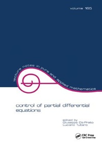 Enlarge image Cover: Control of Partial Differential Equations - CRC Press