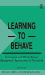 Cover: Learning to Behave - Routledge