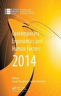 Cover: Contemporary Ergonomics and Human Factors 2014 - CRC Press