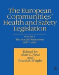 Cover: European Communities' Health and Safety Legislation - Routledge
