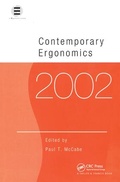 Cover: Contemporary Ergonomics 2002 - CRC Press