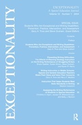 Cover: Students Who Are Exceptional and Writing Disabilities - Routledge