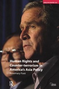 Cover: Human Rights and Counter-terrorism in America's Asia Policy - Routledge