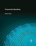 Cover: Purposeful Speaking - Routledge