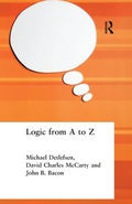 Cover: Logic from A to Z - Routledge