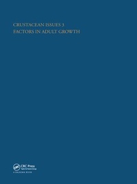 Enlarge image Cover: Crustacean Issues 3 - CRC Press