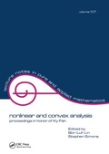 Cover: Nonlinear and Convex Analysis - CRC Press