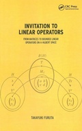 Cover: Invitation to Linear Operators - CRC Press