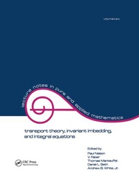 Enlarge image Cover: Transport Theory - CRC Press