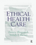Cover: Ethical Health Care - Routledge