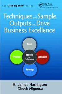 Bild vergrößern Bild: Techniques and Sample Outputs that Drive Business Excellence - CRC Press